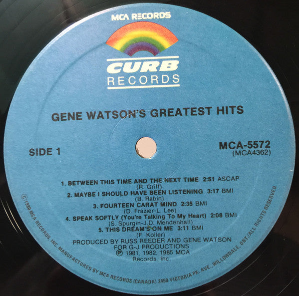 Gene Watson : Greatest Hits (LP, Comp)