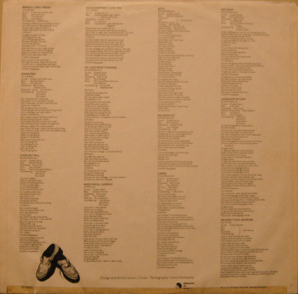 Cliff Richard : Rock 'N' Roll Juvenile (LP, Album)