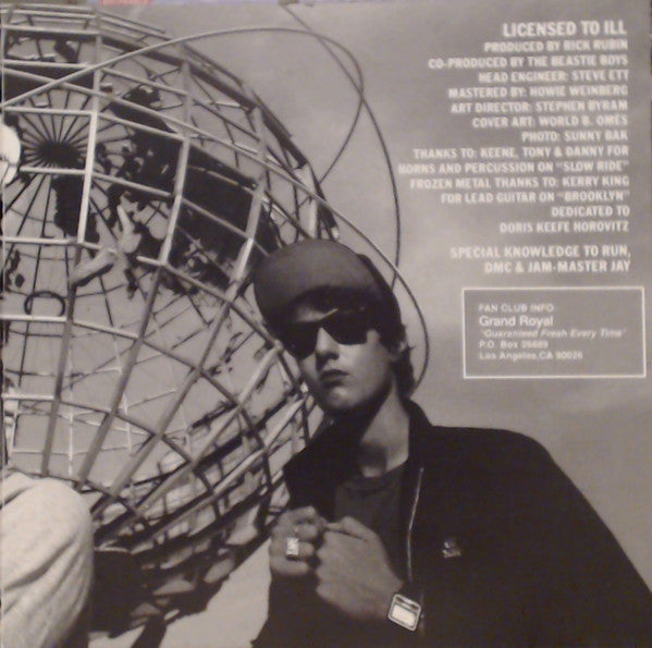 Beastie Boys : Licensed To Ill (CD, Album, Club, RE)