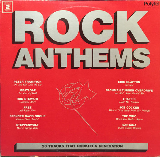 Various : Rock Anthems (2xLP, Comp)