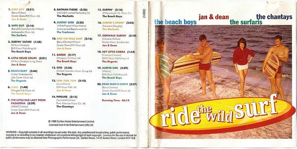 Various : Ride The Wild Surf (CD, Comp)