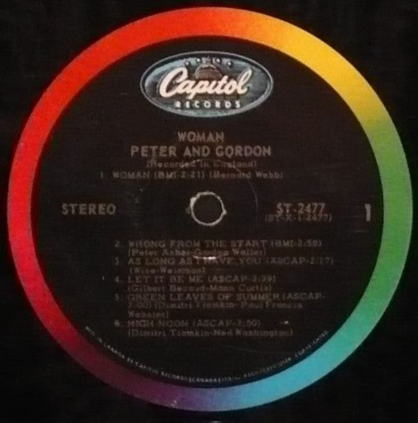Peter & Gordon : Woman (LP, Album)