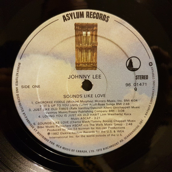 Johnny Lee (3) : Sounds Like Love (LP, Album)