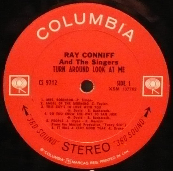 Ray Conniff And The Singers : Turn Around Look At Me (LP, Album)