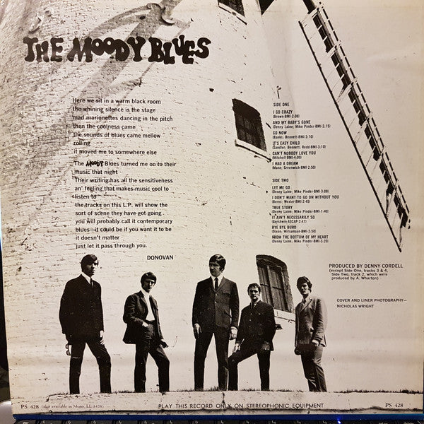 The Moody Blues : Go Now - Moody Blues #1 (LP, Album, M/Print)