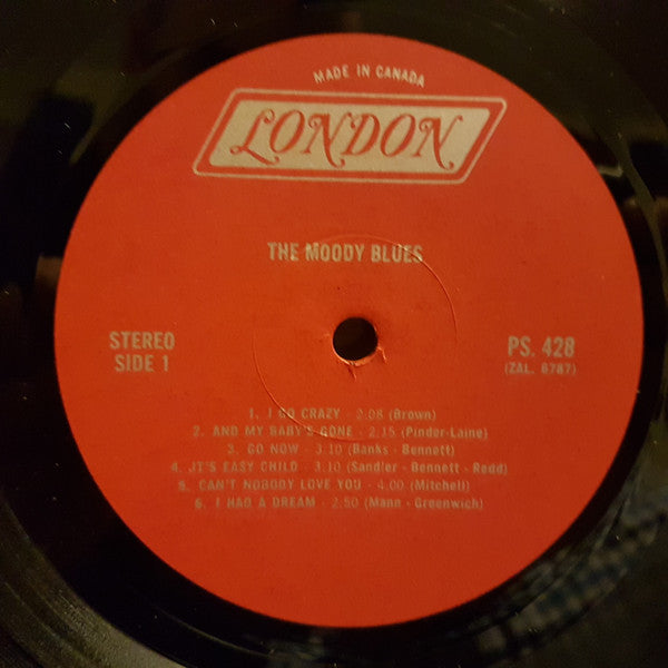 The Moody Blues : Go Now - Moody Blues #1 (LP, Album, M/Print)