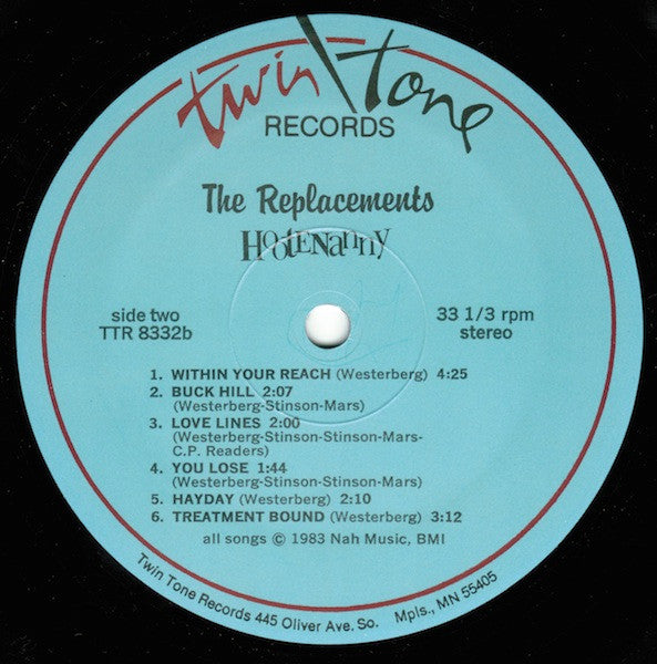 The Replacements : Hootenanny (LP, Album)