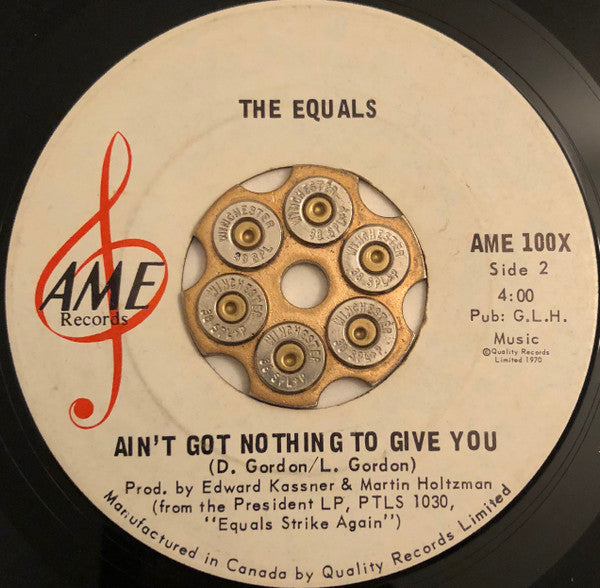 The Equals : Black Skin Blue Eyed Boys (7", Single)