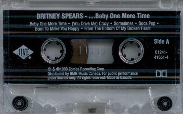 Britney Spears : ...Baby One More Time (Cass, Album, Dol)