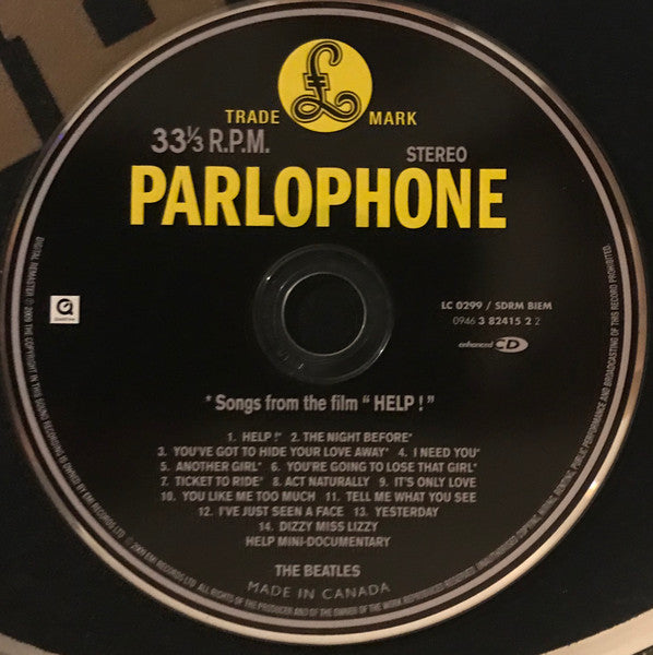 The Beatles : Help! (CD, Album, Enh, RE, RM)