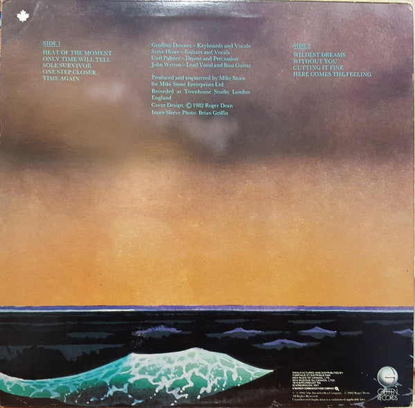 Asia (2) : Asia (LP, Album)