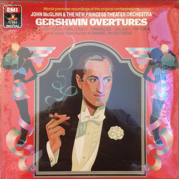 George Gershwin, John McGlinn & The New Princess Orchestra : Gershwin Overtures (LP)