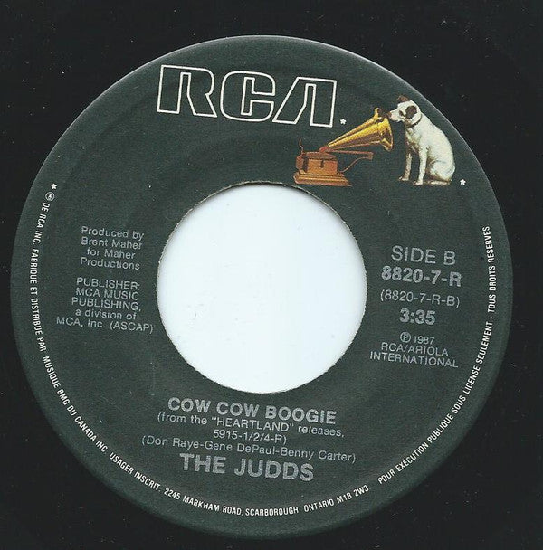 The Judds : Young Love (7", Single)