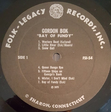 Gordon Bok : Bay Of Fundy (LP, Album, RE, Eur)