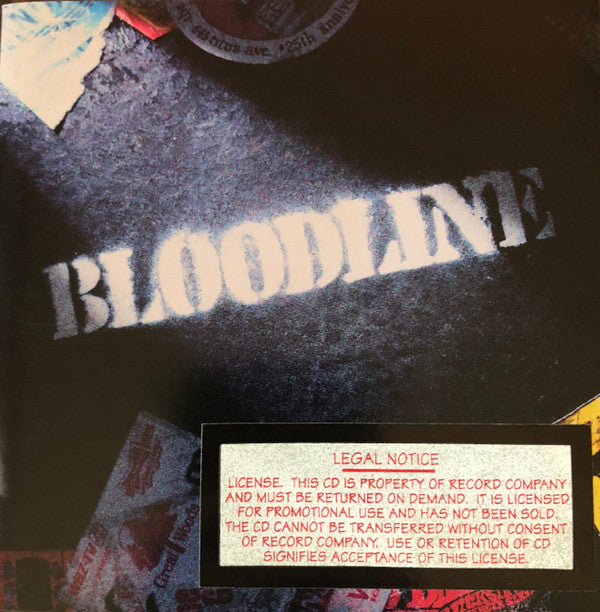 Bloodline (5) : Bloodline (CD, Album, Promo)
