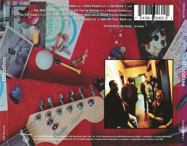 Bloodline (5) : Bloodline (CD, Album, Promo)