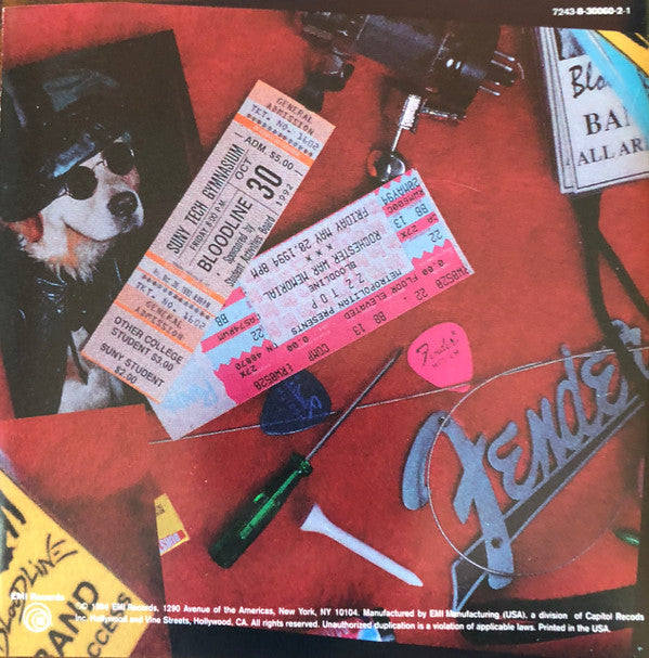 Bloodline (5) : Bloodline (CD, Album, Promo)