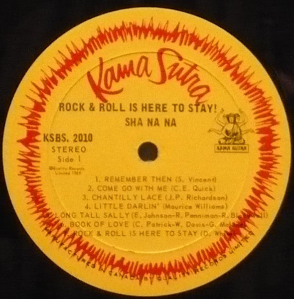 Sha Na Na : Rock & Roll Is Here To Stay (LP, Gat)