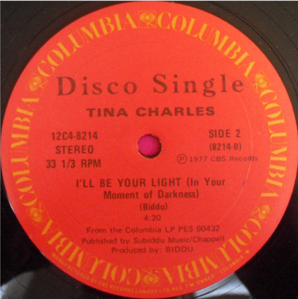 Tina Charles : Love Bug / Sweets For My Sweet / I'll Be Your Light (In Your Moment Of Darkness) (12")