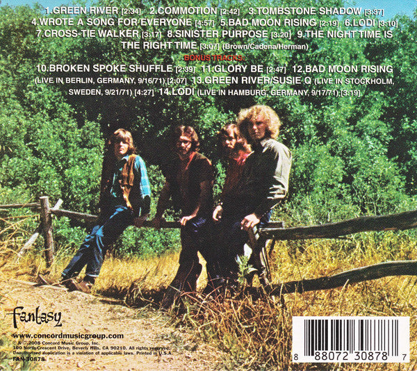 Creedence Clearwater Revival : Green River (CD, Album, RE, RM, Dig)
