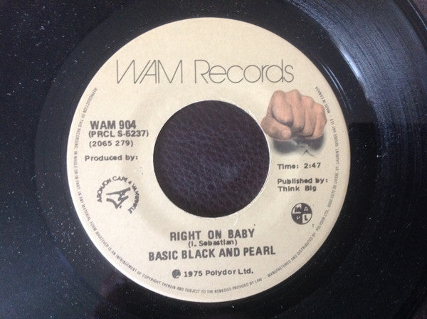 Basic Black and Pearl : White Christmas (7", Single)