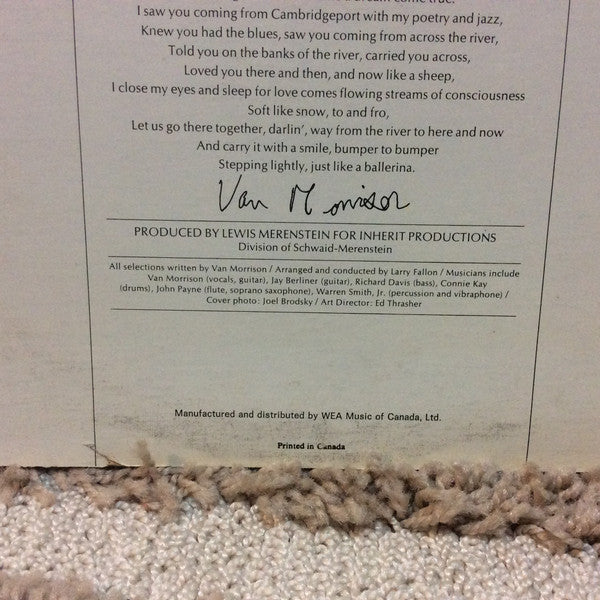 Van Morrison : Astral Weeks (LP, Album, RE, Bur)