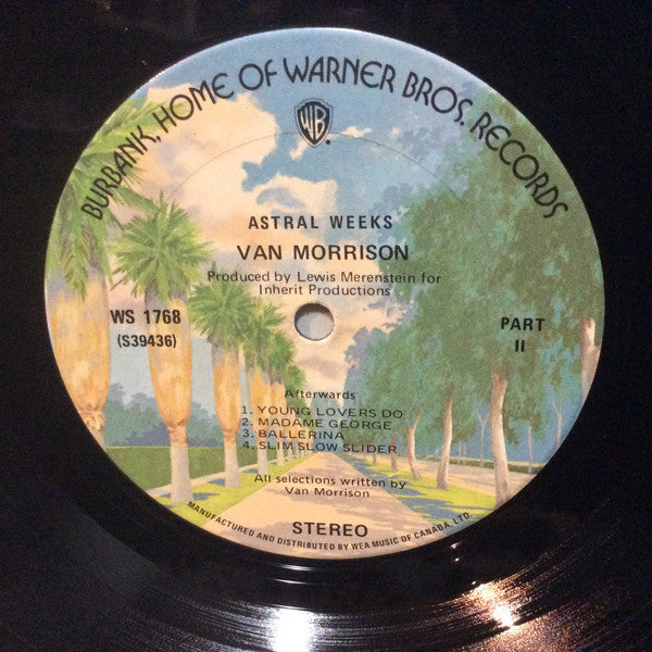 Van Morrison : Astral Weeks (LP, Album, RE, Bur)
