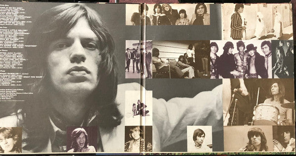 The Rolling Stones : Hot Rocks 1964-1971 (2xLP, Comp, Blu)