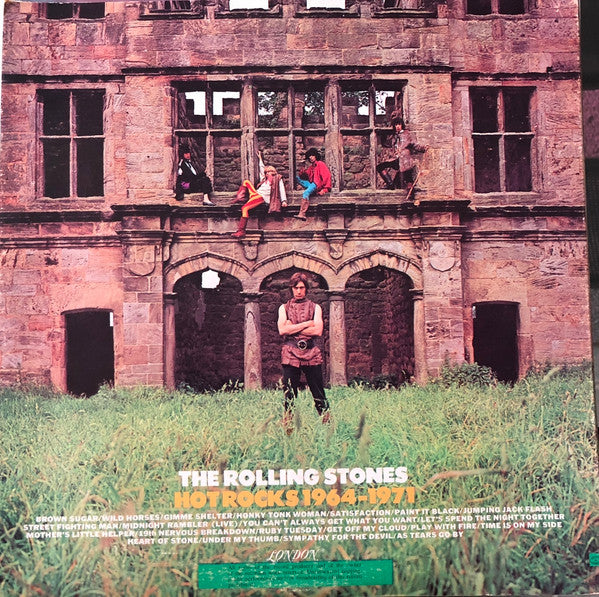 The Rolling Stones : Hot Rocks 1964-1971 (2xLP, Comp, Blu)