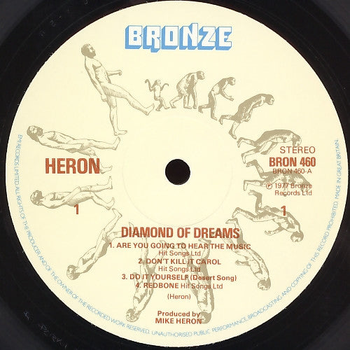 Heron (5) : Diamond Of Dreams (LP, Album)