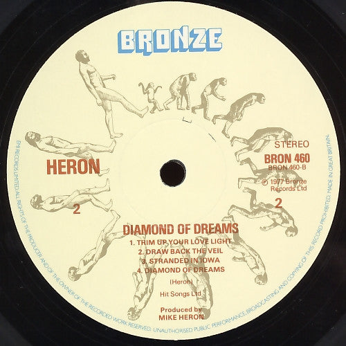 Heron (5) : Diamond Of Dreams (LP, Album)