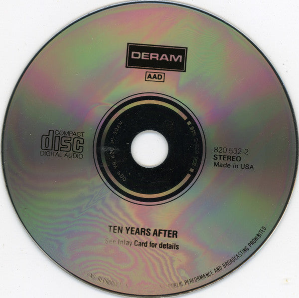 Ten Years After : Ten Years After (CD, Album, RE)