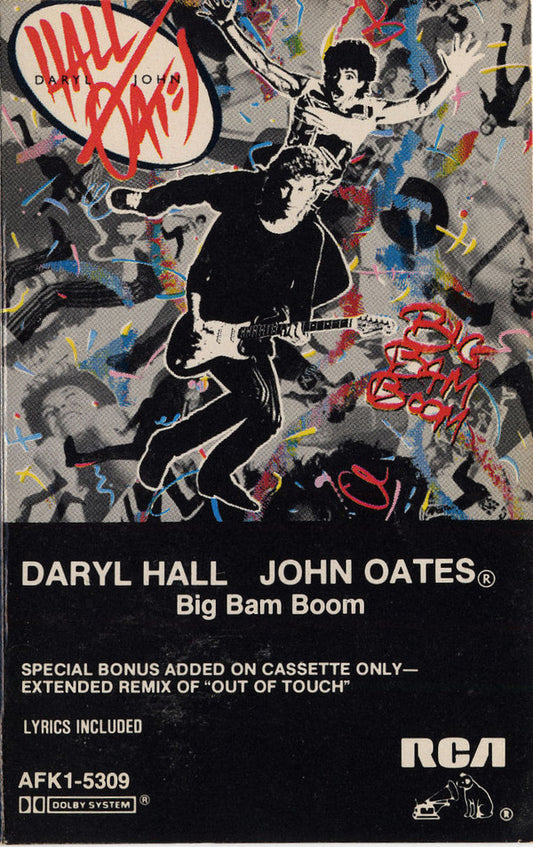Daryl Hall & John Oates : Big Bam Boom (Cass, Album, Dol)