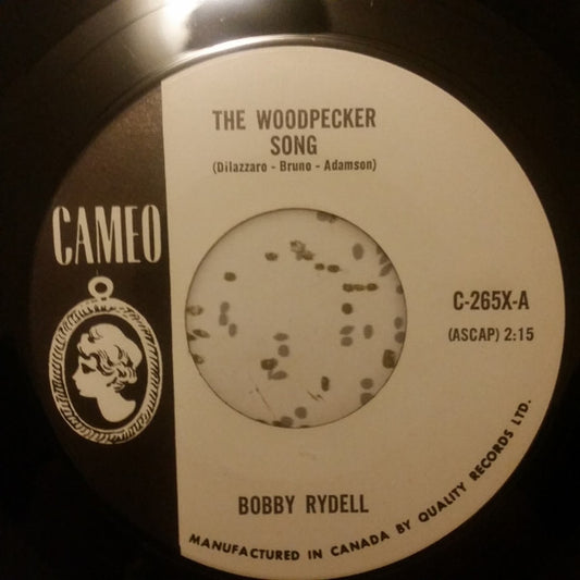Bobby Rydell : The Woodpecker Song (7", Single)