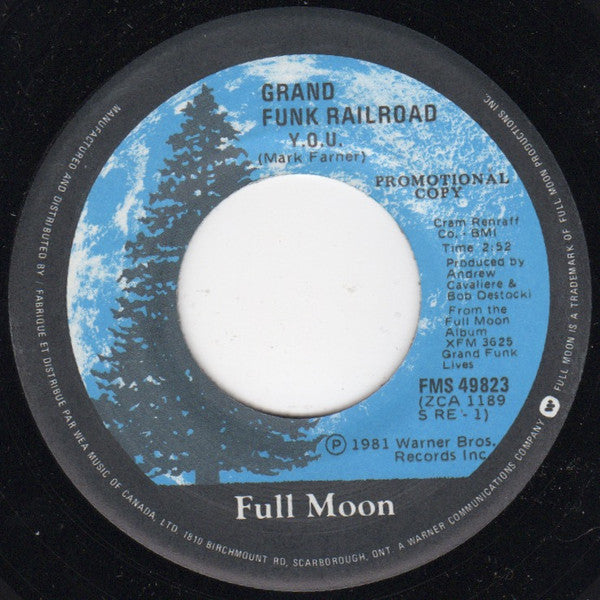 Grand Funk Railroad : You (7", Promo)