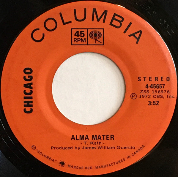 Chicago (2) : Saturday In The Park (7")