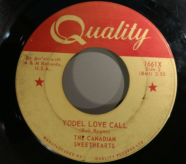 Canadian Sweethearts : Don't Let The Stars Get In Your Eyes (7", Single)
