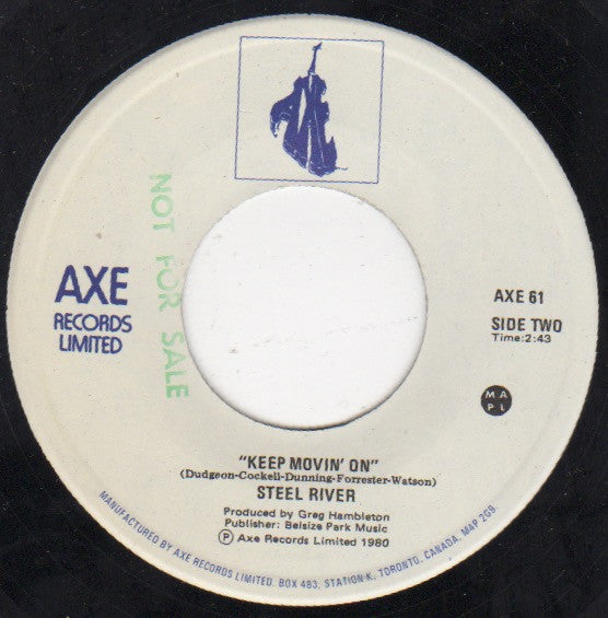 Steel River : We Want You To Love Us (7", Single)