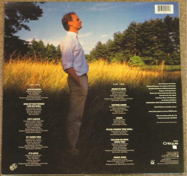 Livingston Taylor : Life Is Good (LP, Album)