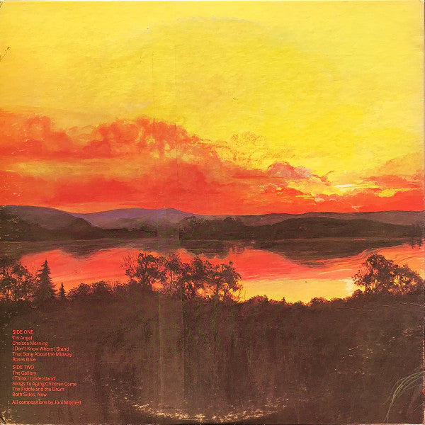 Joni Mitchell : Clouds (LP, Album, M/Print, Tri)