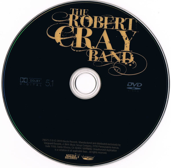 The Robert Cray Band : Cookin' In Mobile (CD, Album + DVD-V)