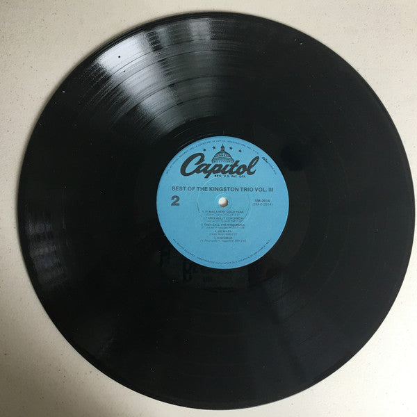 Kingston Trio : Best Of The Kingston Trio Vol.III (LP, Comp, RE, RP, Blu)