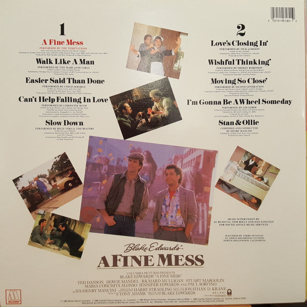 Various : Original Motion Picture Soundtrack "A Fine Mess" (LP, Comp)