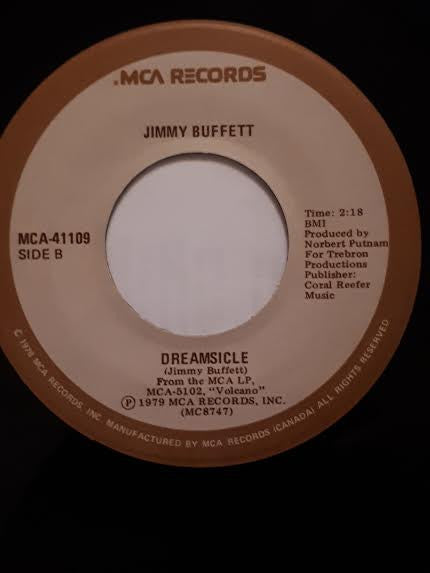 Jimmy Buffett : Fins (7", Single)