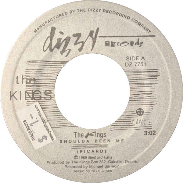 The Kings : Shoulda Been Me (7", Single)