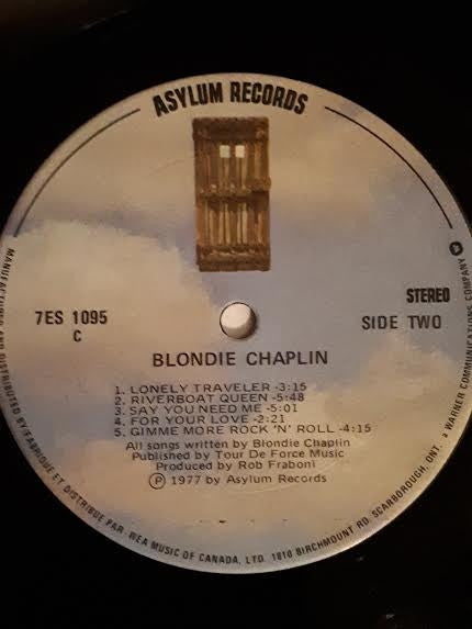 Blondie Chaplin : Blondie Chaplin (LP, Album)