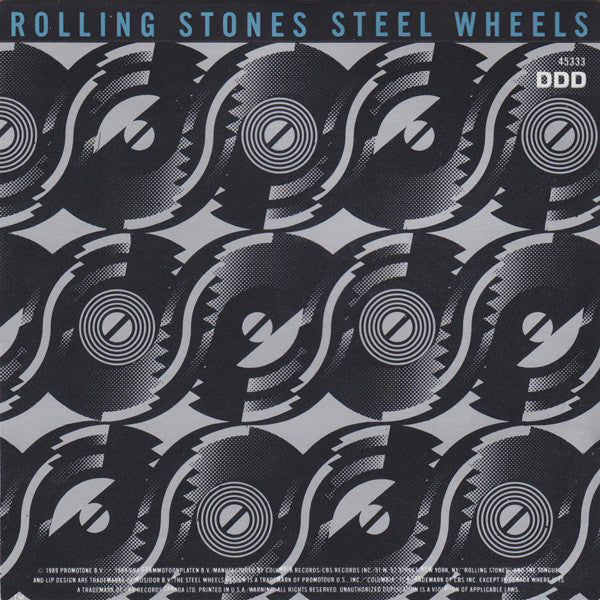 The Rolling Stones : Steel Wheels (CD, Album, Pit)