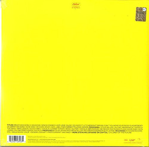 Steve Miller Band : Brave New World (LP, Album, RE, RM, 180)