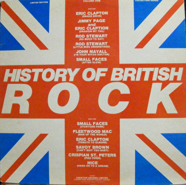 Various : The History Of British Rock (LP, Comp, S/Edition)