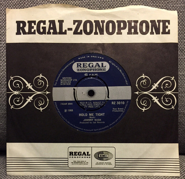Johnny Nash : Hold Me Tight (7", Single, 4 P)